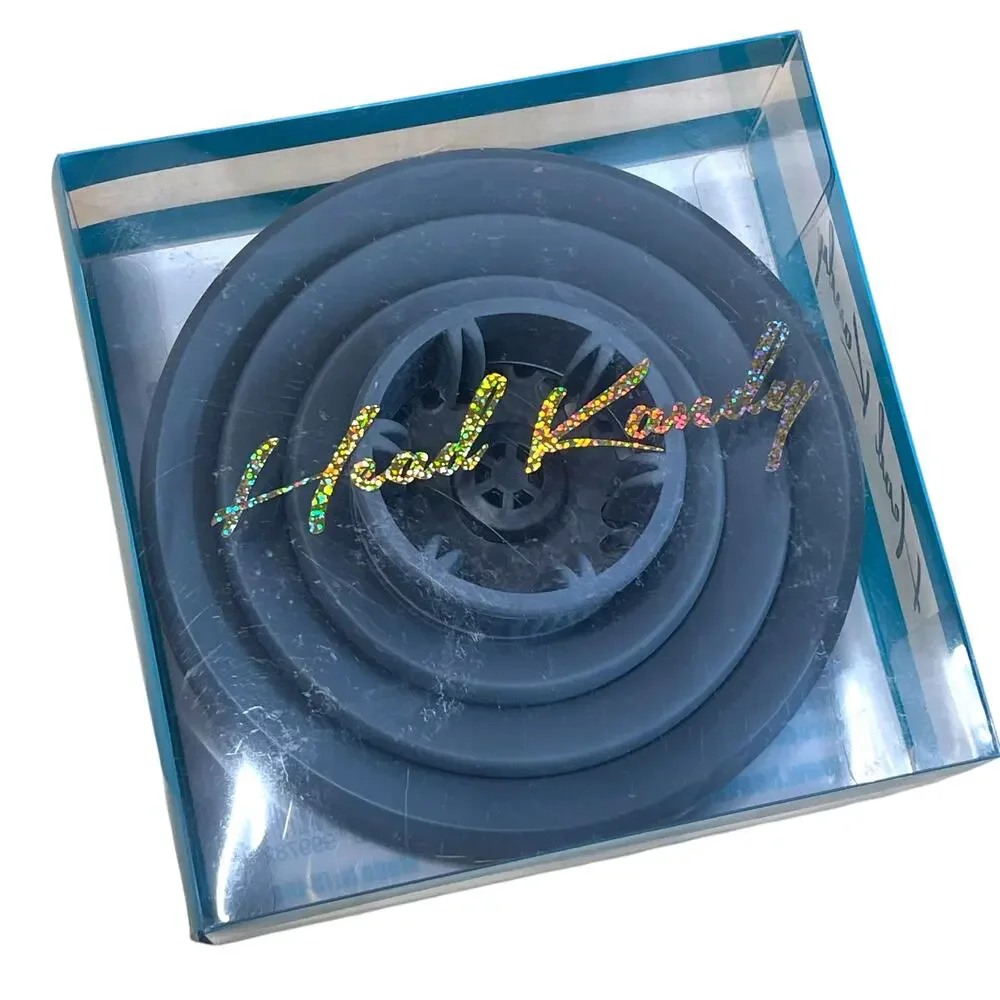 NEW Head Kandy Polar Opposite Collapsible Hair Dryer Diffuser Universal Gray